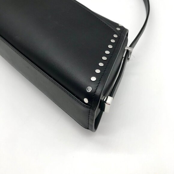 Michael Kors Black Leather Ludlow Adjustable Shoulder Bag - Picture 6 of 11